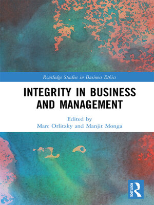 cover image of Integrity in Business and Management
